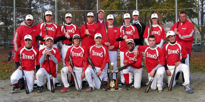 Top Row (L to R)- Manager Josh Pimental, Adam Fournier, Jake Friar, Mike Medeiros, Asst. Coach Kieran Andre, Ethan Kelley, Ian Searles, Adam Mullen, Sean Conway, Asst. Coach Bill Casteel Bottom Row (L to R)- Nate Dean, Korey Hamel, Jake Souza, Kyle Hamel, Javi Lozada, Justin Harding, Eamonn Andre. Not pictured- Jared Houde COURTESY DICK SEARLES